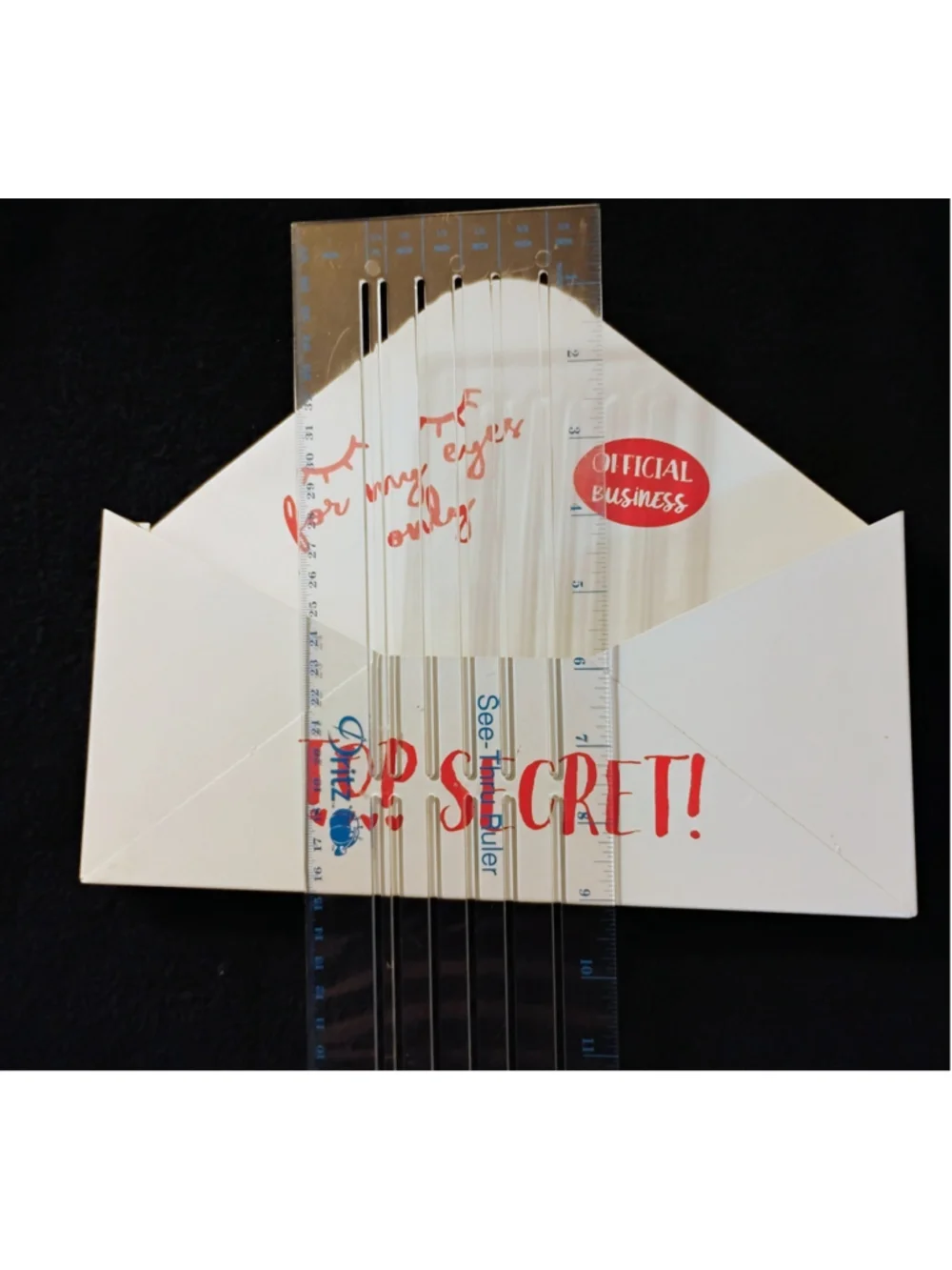 Hobby Lobby Decorative Top Secret Mailbox Pink Lettering Home Decor Wall Pocket
